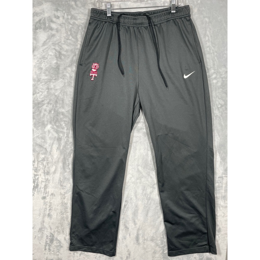 Nike Temple Owls Dri-FIT Grey Athletic Sweatpants Mens XL Player Issued 87
